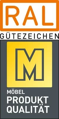 RAL Gütezeichen Goldenes M — Möbel Produktqualität