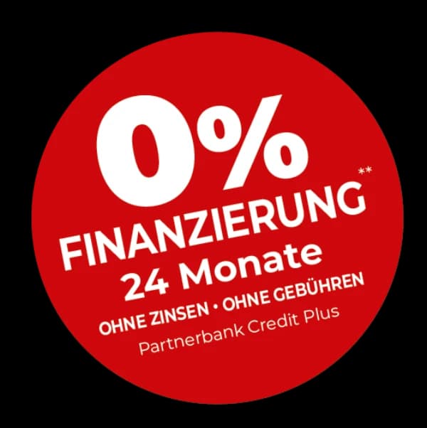 0 % Finanzierung — 24 Monate