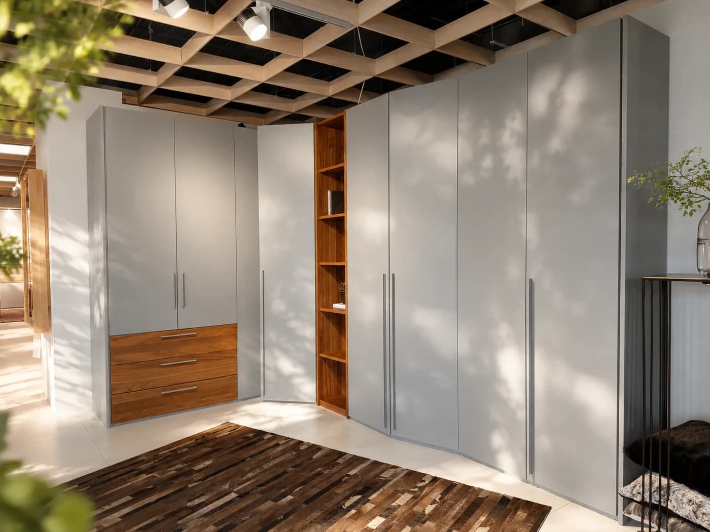 Eckkleiderschrank