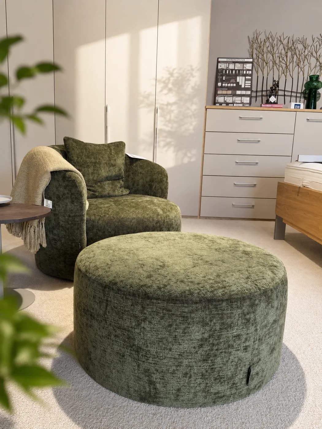 Sessel + Hocker